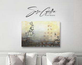 Sandy Beach - Abstract Canvas Reproduction