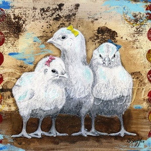 Three Chicks