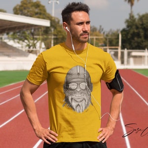 Capt. Squatch Athletic T-shirt - Sunset Color Collection