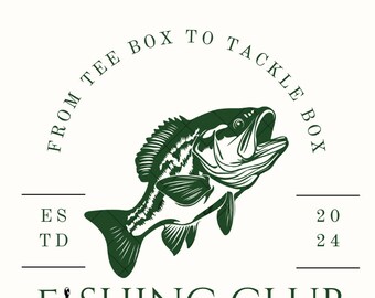 Fishing Digital Template