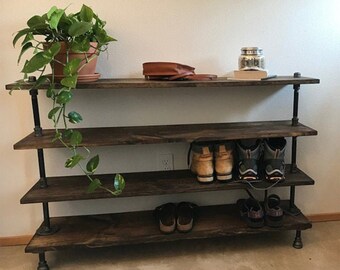 Shoe Rack - Shoe Storage - Entryway Organizer- Shoe Organizer - Entryway Bench - Entryway furniture - Sneaker Storage - Boot Storage