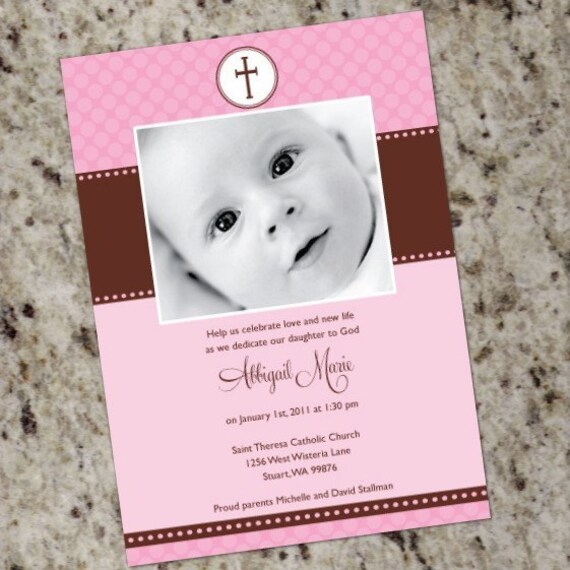 baptism invitations christening invitations