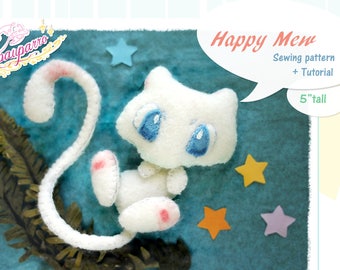 PDF Sewing pattern + instructions - Happy Mew - DIY