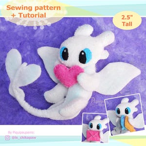 PDF Sewing pattern + instructions - Little Lightfury - DIY