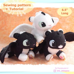 PDF Sewing pattern + instructions - Baby Night Lights - DIY