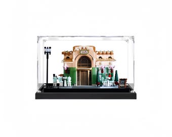 Acrylic display case for Lego French Café 10362