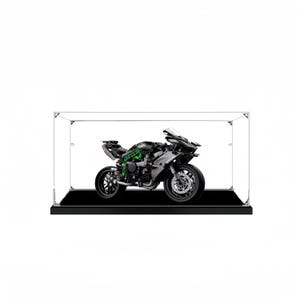 Acrylic Display Case for LEGO 42170 Kawasaki Ninja H2R Motorcycle
