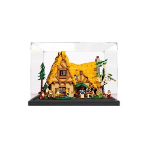 Acrylic Display Case for LEGO Snow White and the Seven Dwarfs&#39; Cottage 43242