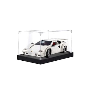 Acrylic Display Case for Lego Lamborghini Countach 5000 Quattrovalvole 10337