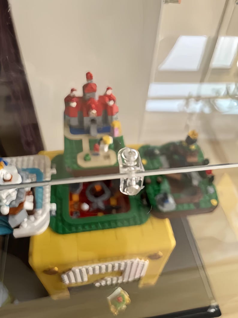 Akryldisplay till LEGO Super Mario 64 Frågeteckenkloss 71395 bild 3