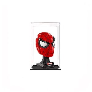 Acrylic Display Case for LEGO Venom 76187,  Iron Man 76165, Spider-Man&#39;s Mask76285
