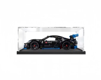 Acrylic Display Case for Lego Porsche GT4 e-Performance Race Car 42176