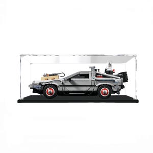 Acrylic Display Case for Lego Back to the Future Time Machine 10300