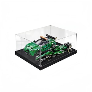 Acrylic Display Case for Lego Aston Martin Safety Car & AMR23 76925