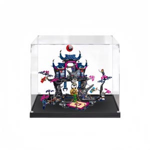 Acrylic Display Case for LEGO® Wolf Mask Shadow Dojo 71813