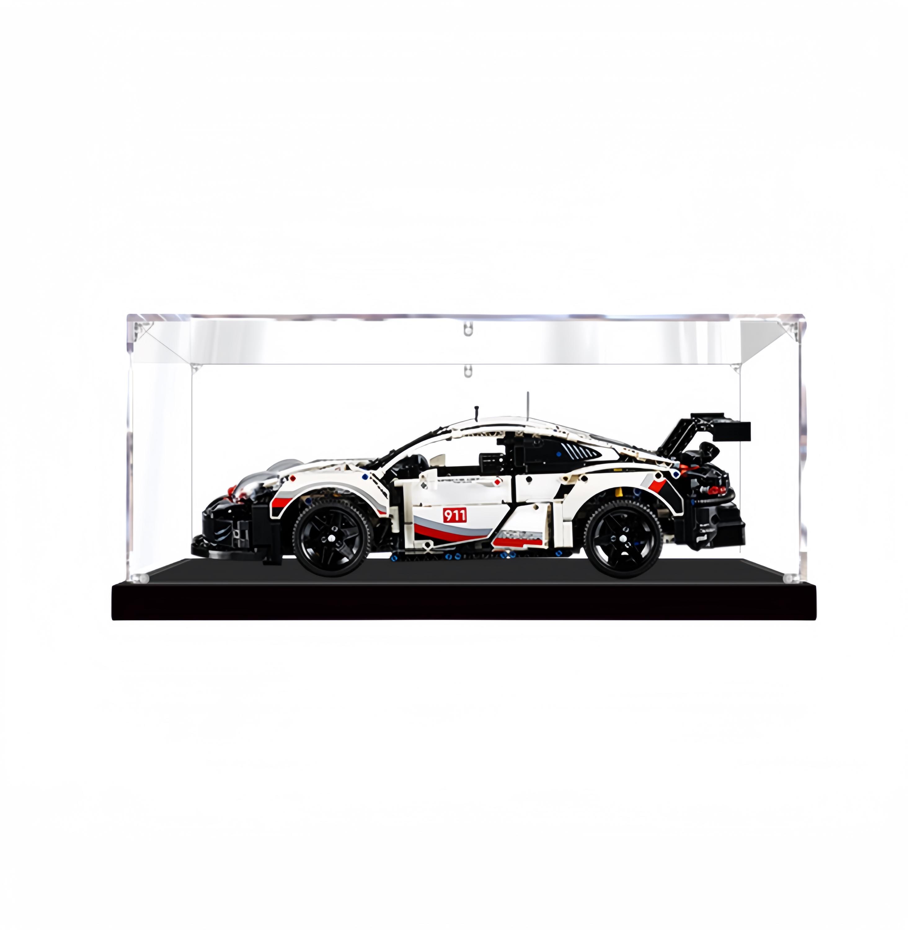 Vitrine acrylique pour Lego Porsche 911 RSR 42096