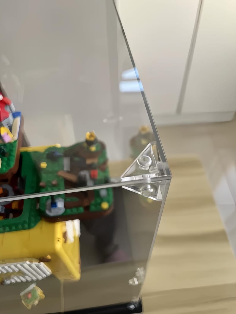 Akryldisplay till LEGO Super Mario 64 Frågeteckenkloss 71395 bild 2
