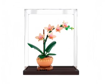 Acrylic Display Case for LEGO Mini Orchid 10343