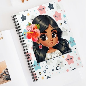 Caderno Espiral Menina Boricua: Diário da Coleção Chiquitina
