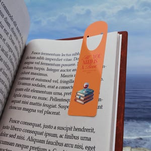 All You Need Is A Book And A Glass Of Wine Bookmark | Quote Bookmark with Books Design | Reading Gift | Book Lover Gift | Wine Lovers