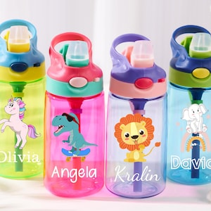 Kids Water Bottles Personalized, Kids Water Bottles, Easter Gifts for Kids, Custom Kids Cup,Kids Party Favors,Sports Water Bottles,Kids Cups