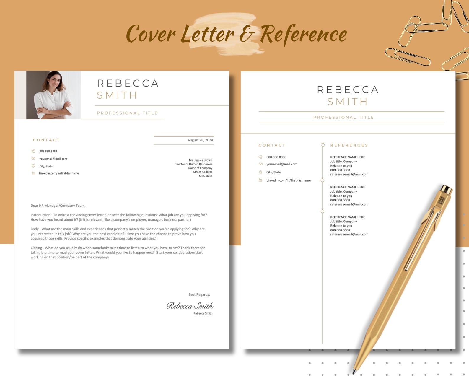 Morden Resume Template for Word - Il 1588xN.6270042630 E4xa 