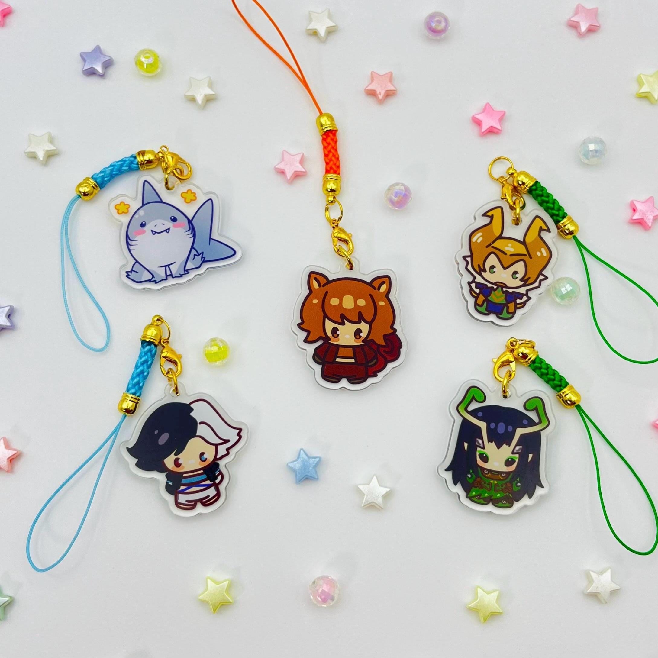 Charm Acrílico Para Teléfono Rivals - Etsy
