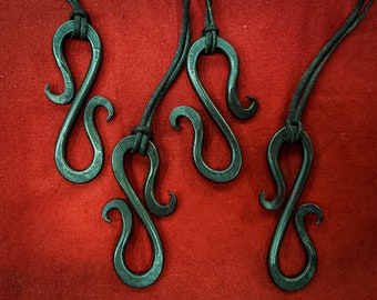 This and that Loop Pendant - Blacksmith, hand forged