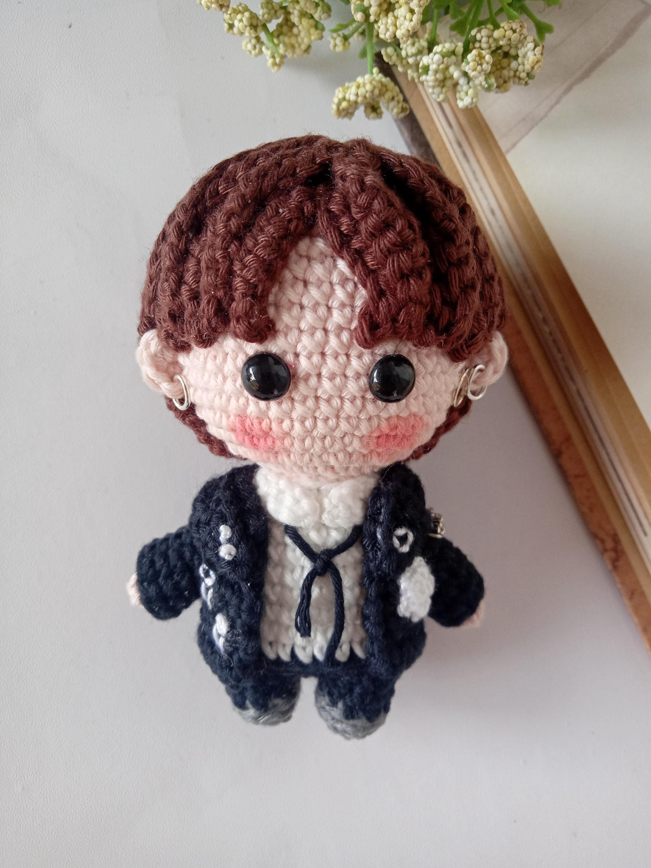 ゆうこりん様 リクエスト BTS Jungkook キーホルダー グク Crochet BTS Jungkook Keychain: Handmade K-pop Army Gift - Etsy