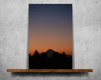 Mountain at Sunrise — Fine Art Print, Canvas/Metal/Acrylic/Framed