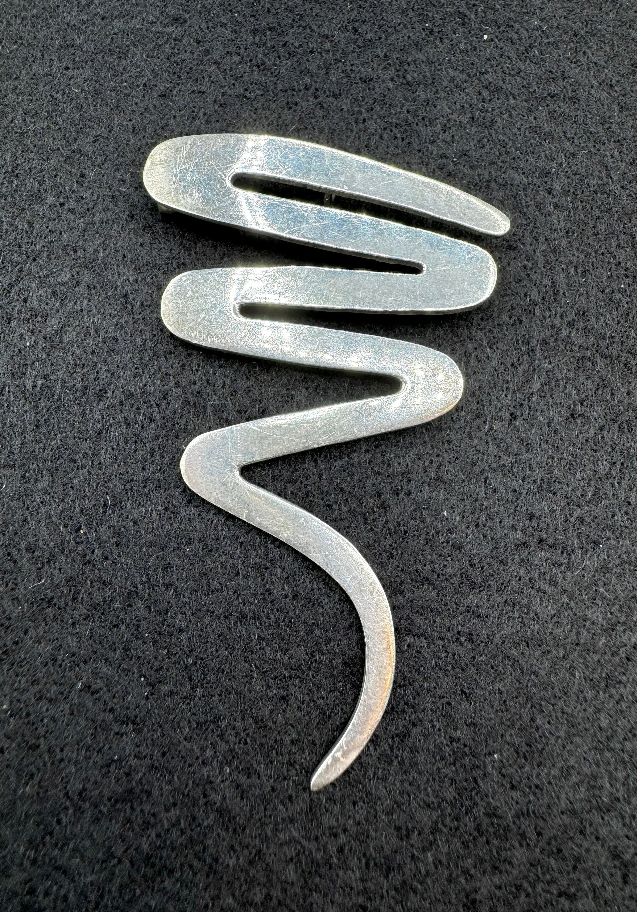 vintage mexico silver ジグザグブローチ Taxco Zig Zag - Etsy