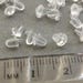 300 pc Rubber Ear Backings, Earring back stoppers, Rubber Ear stoppers, translucent rubber ear backings, rubber earring backs, clear backs
