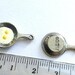 4 Frying Pan charms, Frying Pan Pendant, antique silver plated pewter charm, pewter frying pan, frying pan egg charm, 3D charm