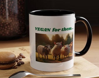 Mug, coffee mug, vegan mug,