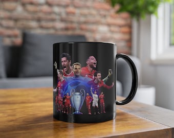 Black Coffee Cup, FC Bayern, Munich Mug