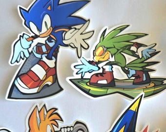 Sonic Stickers | Scribbasock