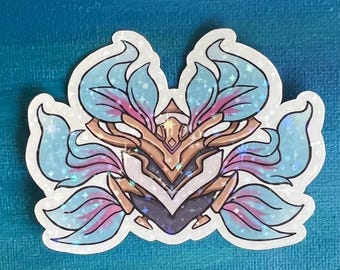 Yareli Prime Holographic Sparkly Warframe Sticker | Fan Made Merch | Video Game Gift