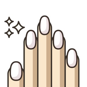 Design Nail Art Kids Coloring Page Creative Summer Craft
