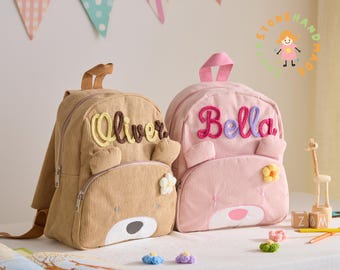 Aangepaste kinderrugzak - Peuterrugzak, aangepaste schooltas voor peuters, leuke verjaardagscadeaus voor kinderen, terug naar school, cadeaus voor meisjes en jongens