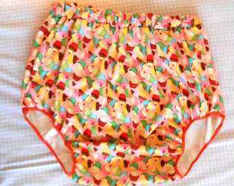Adult baby diaper cover waterproof PUL pull on cover