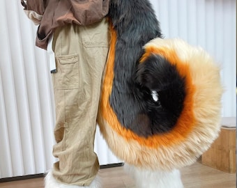 Custom Fursuit Tail OPEN! Handmade fluffy furry, furry commissions, Cosplay,kemono