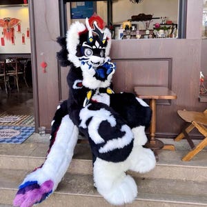 SOLD OUT! Dargon Custom Fursuit Commission OPEN!  furry full suit, Fursuit full body, furrie mask, Furry Cosplay Head,kemono fursuit