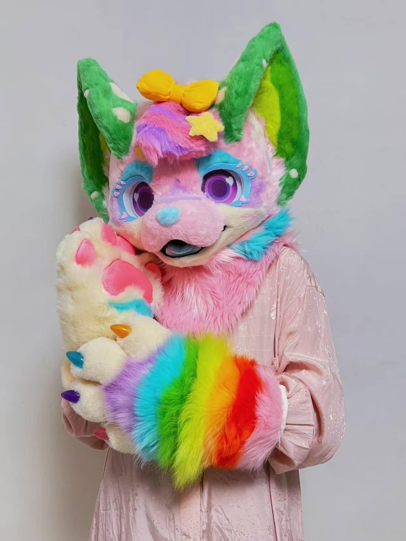 Fursuit Head Commission OPEN [showcae -not for Sale] Mini Partial ...