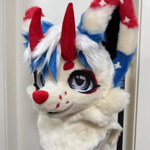Furry USA[Showcase-Not for Sale] | Custom Furry Head Commission OPEN!  furry masks head, furry mask, furrie mask, Furry Cosplay Head,kemono