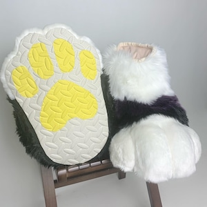 Custom Fursuit Feet OPEN! Handmade fluffy furry, furry commissions, Cosplay,kemono