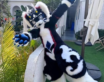 SOLD OUT! Custom Dragon Fursuit Commission OPEN!  furry full suit, Fursuit full body, furrie mask, Furry Cosplay Head,kemono fursuit