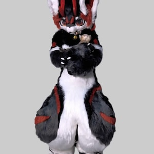 Custom Fursuit Commission OPEN!  [Showcase Not for Sale] furry full suit, Fursuit full body, furrie mask, Furry Cosplay Head,kemono fursuit