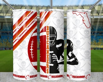 American Football Tumbler, 20oz Skinny Tumbler Wrap Design Sublimation, 20oz Template Straight Tumbler Wrap,Instant Download, PNG