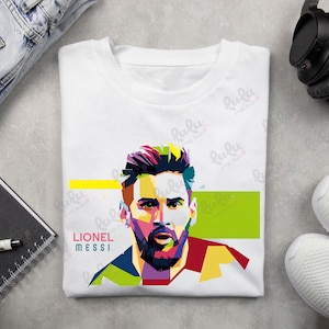 Lionel Messi Shirt PNG, Messi Shirt PNG Sublimation, Instant Download, Football T-shirt Graphic, Football Clipart, Crafting Supply