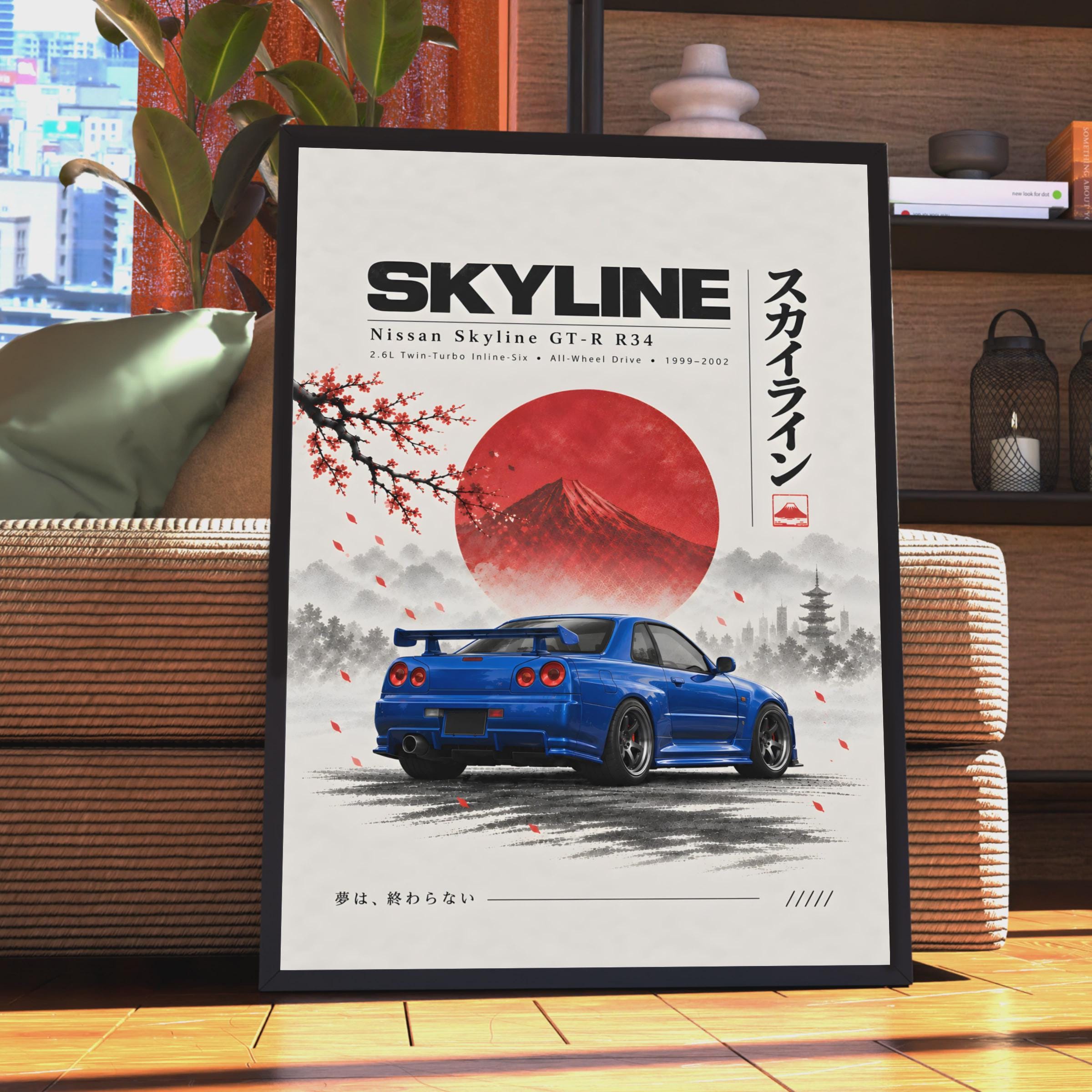 R34ポスター - Etsy 日本